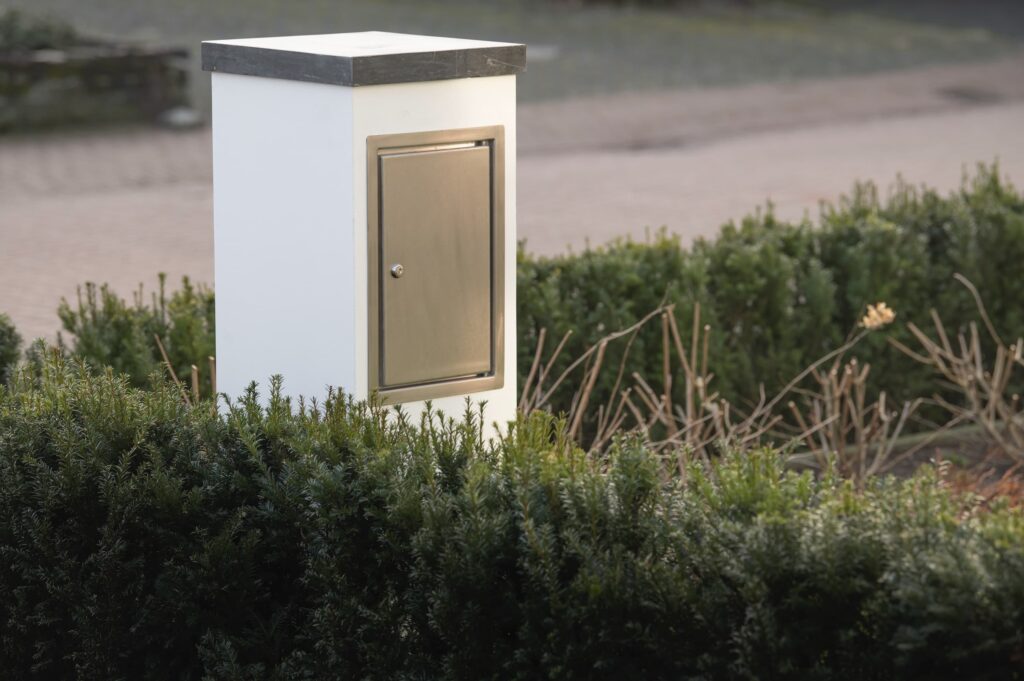 Portalo brievenbus exclusief stijl design uniek kwaliteit staal cortenstaal 47-2
