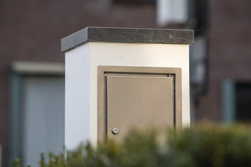 Portalo brievenbus exclusief stijl design uniek kwaliteit staal cortenstaal 48-2