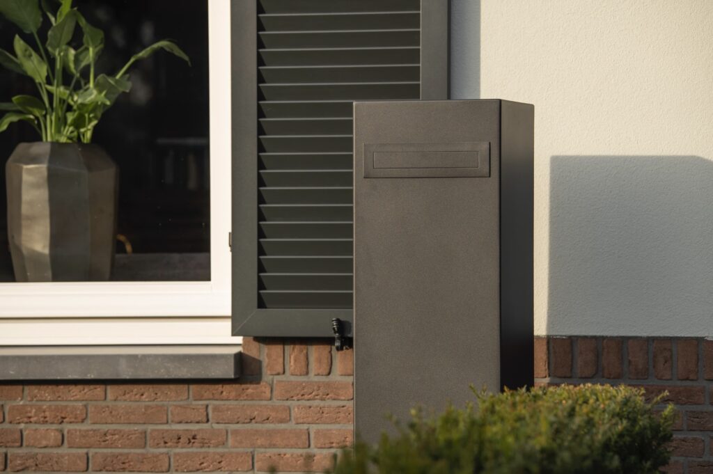 Portalo brievenbus exclusief stijl design uniek kwaliteit staal cortenstaal 57-2