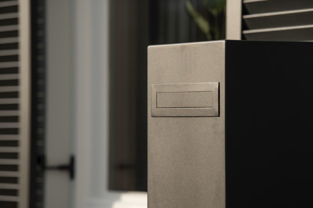 Portalo brievenbus exclusief stijl design uniek kwaliteit staal cortenstaal 59-2