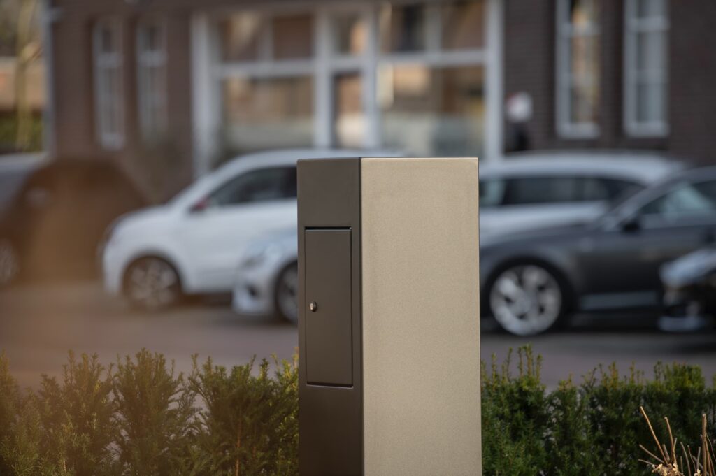 Portalo brievenbus exclusief stijl design uniek kwaliteit staal cortenstaal 65-2