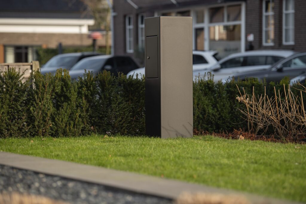 Portalo brievenbus exclusief stijl design uniek kwaliteit staal cortenstaal 67-2