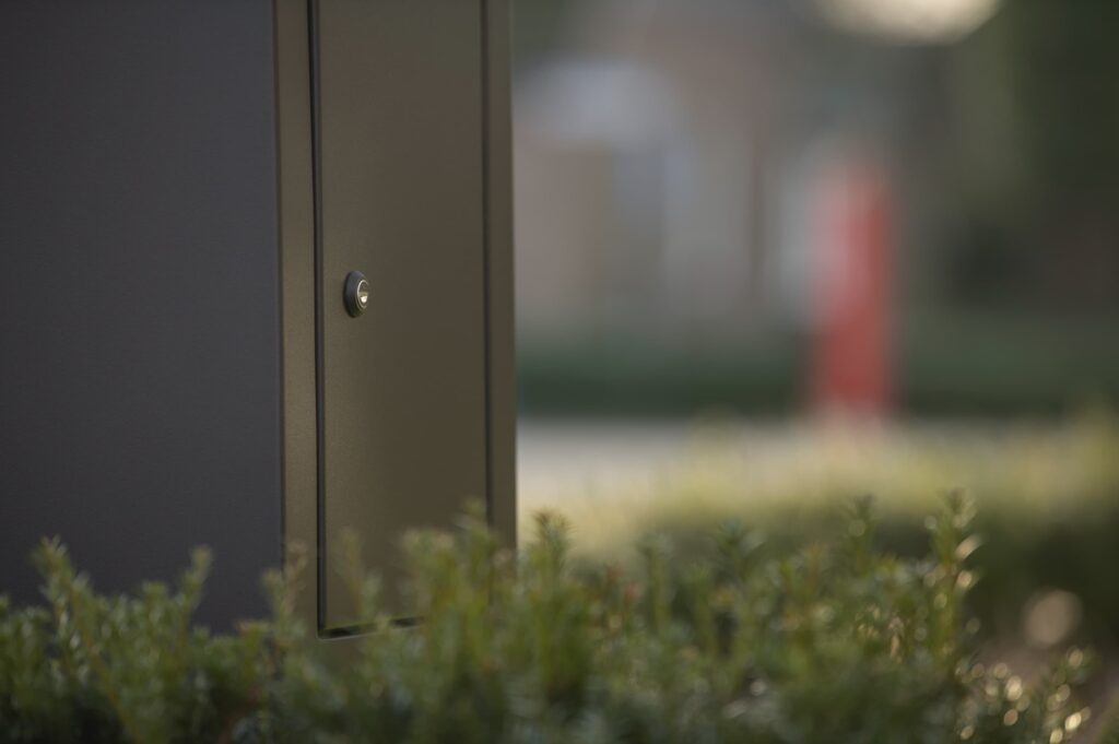 Portalo brievenbus exclusief stijl design uniek kwaliteit staal cortenstaal 68-2