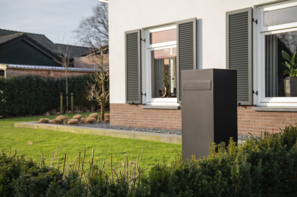 Portalo brievenbus exclusief stijl design uniek kwaliteit staal cortenstaal 71-2